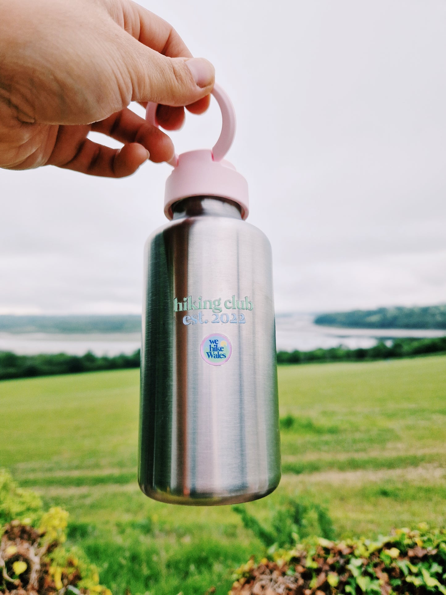 We Hike Wales Water Bottle