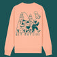 Unisex Run Sweatshirt Peach