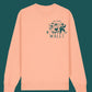 Unisex Run Sweatshirt Peach