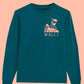 Unisex Hike Sweatshirt in Green