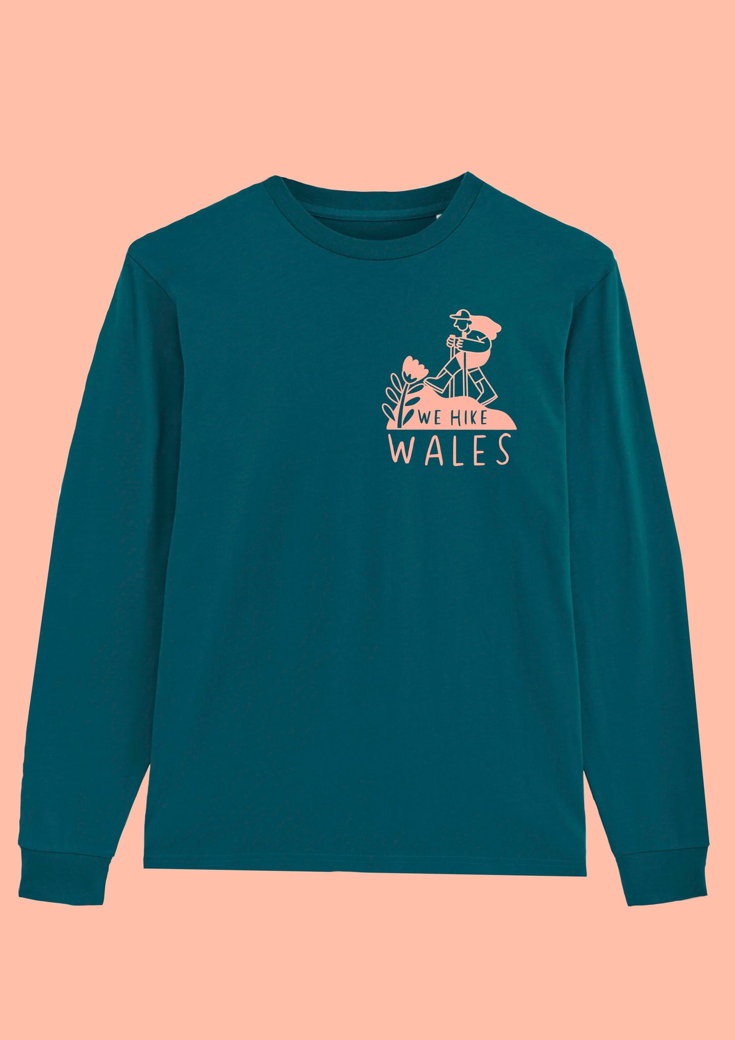 Unisex Hike Sweatshirt in Green