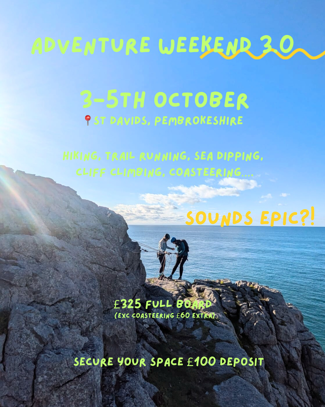 Adventure weekend 3.0