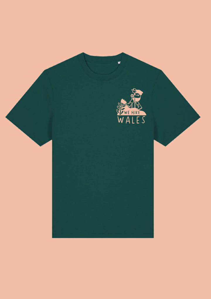 Unisex Hike Tee in Green