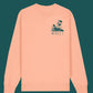 Unisex Hike Sweatshirt in Peach