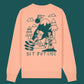 Unisex Hike Sweatshirt in Peach