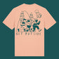 Unisex Run Tee in Peach