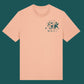 Unisex Run Tee in Peach